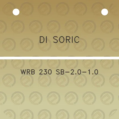 di-soric-wrb-230-sb-20-10