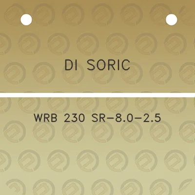 di-soric-wrb-230-sr-80-25