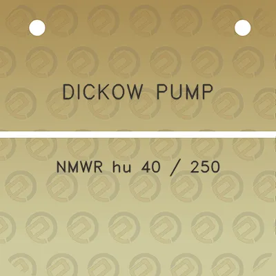 dickow-pump-nmwr-hu-40-250