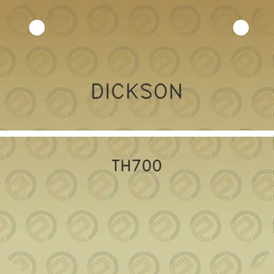 dickson-th700