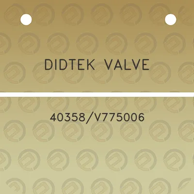 didtek-valve-40358v775006