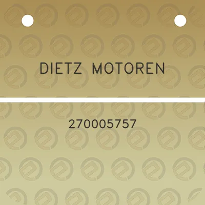 dietz-motoren-270005757