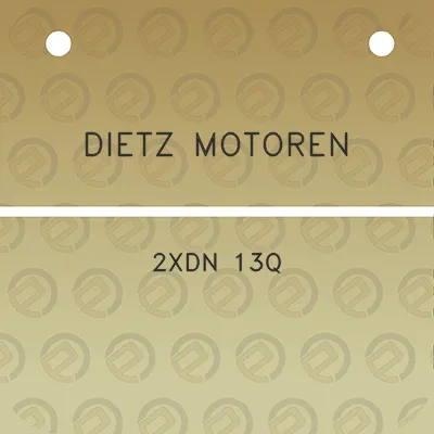 dietz-motoren-2xdn-13q