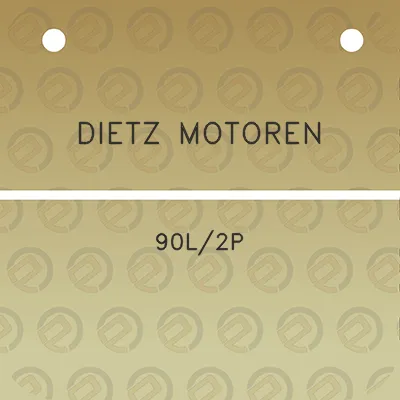 dietz-motoren-90l2p