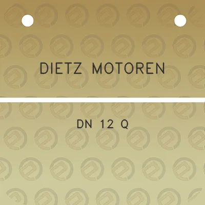 dietz-motoren-dn-12-q