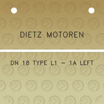 dietz-motoren-dn-18-type-l1-1a-left