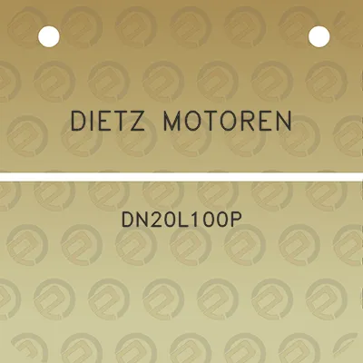 dietz-motoren-dn20l100p