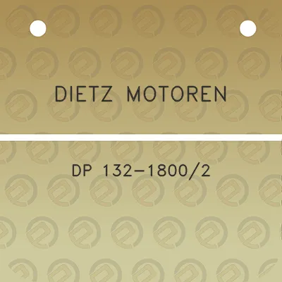 dietz-motoren-dp-132-18002