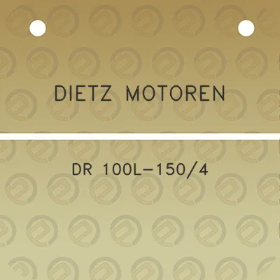 dietz-motoren-dr-100l-1504