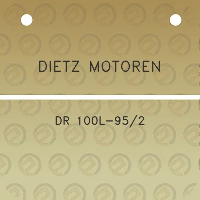 dietz-motoren-dr-100l-952