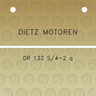 dietz-motoren-dr-132-s4-2-q