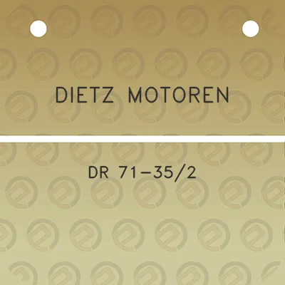 dietz-motoren-dr-71-352