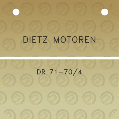 dietz-motoren-dr-71-704