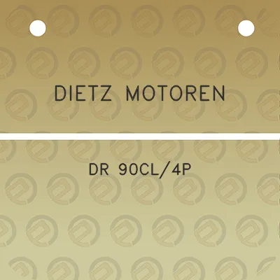 dietz-motoren-dr-90cl4p