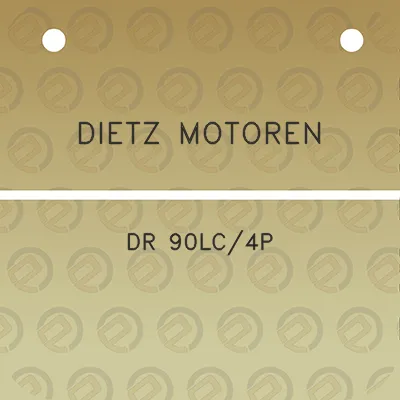 dietz-motoren-dr-90lc4p