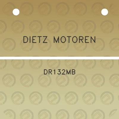 dietz-motoren-dr132mb