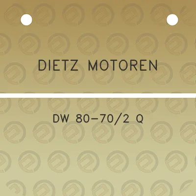 dietz-motoren-dw-80-702-q