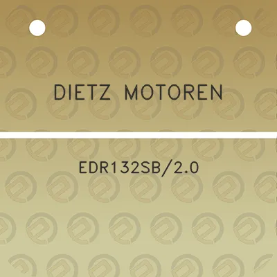 dietz-motoren-edr132sb20