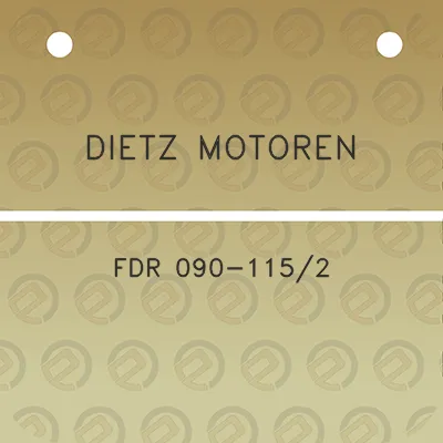 dietz-motoren-fdr-090-1152