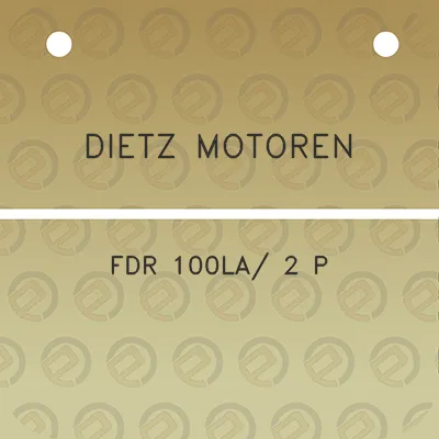 dietz-motoren-fdr-100la-2-p