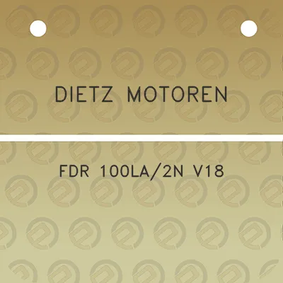 dietz-motoren-fdr-100la2n-v18