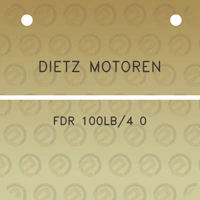 dietz-motoren-fdr-100lb4-0