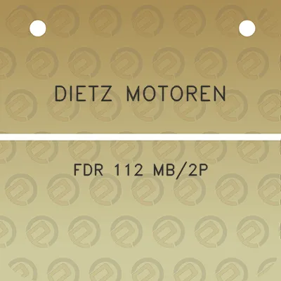 dietz-motoren-fdr-112-mb2p