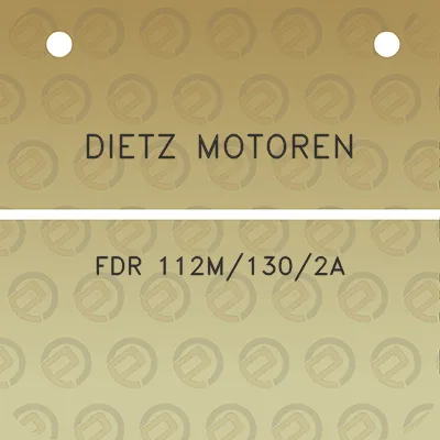 dietz-motoren-fdr-112m1302a