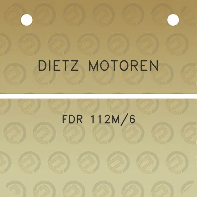 dietz-motoren-fdr-112m6