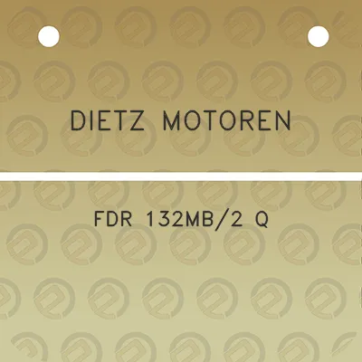 dietz-motoren-fdr-132mb2-q