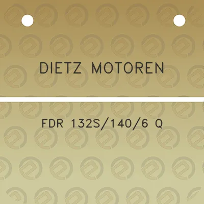 dietz-motoren-fdr-132s1406-q