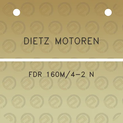 dietz-motoren-fdr-160m4-2-n