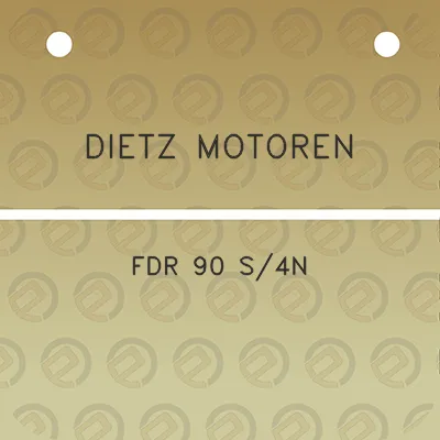 dietz-motoren-fdr-90-s4n