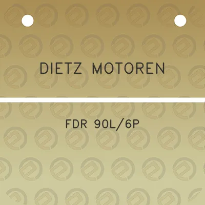 dietz-motoren-fdr-90l6p