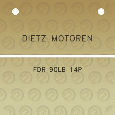 dietz-motoren-fdr-90lb-14p