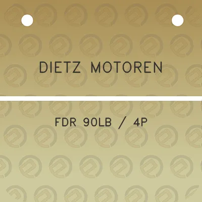 dietz-motoren-fdr-90lb-4p