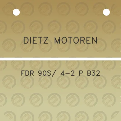 dietz-motoren-fdr-90s-4-2-p-b32