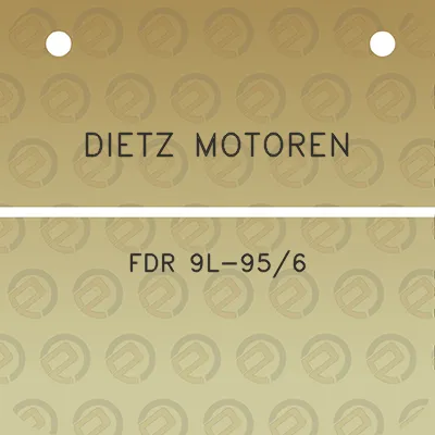 dietz-motoren-fdr-9l-956