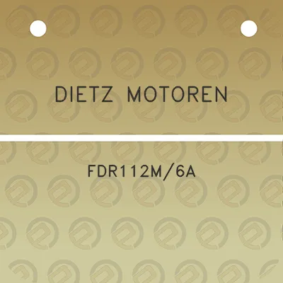 dietz-motoren-fdr112m6a