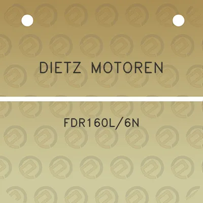 dietz-motoren-fdr160l6n