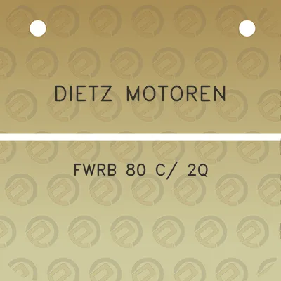 dietz-motoren-fwrb-80-c-2q