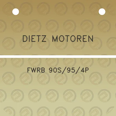 dietz-motoren-fwrb-90s954p