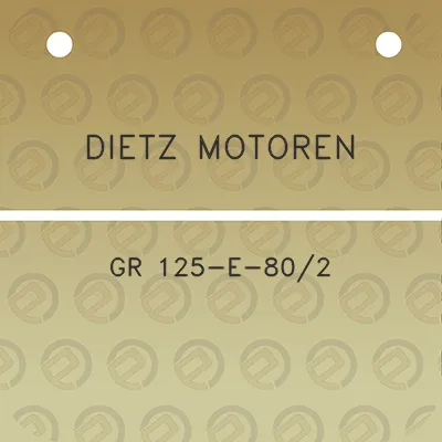 dietz-motoren-gr-125-e-802