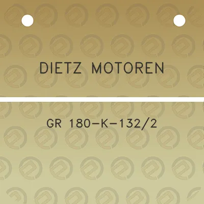 dietz-motoren-gr-180-k-1322