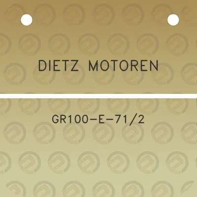 dietz-motoren-gr100-e-712