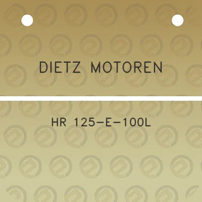 dietz-motoren-hr-125-e-100l