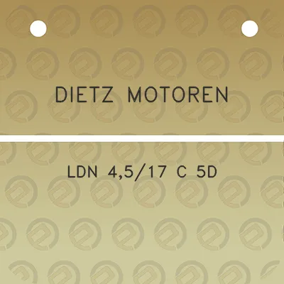 dietz-motoren-ldn-4517-c-5d