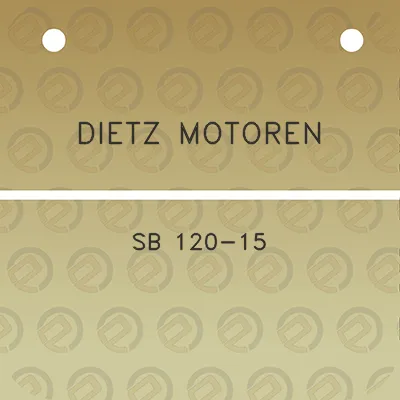 dietz-motoren-sb-120-15