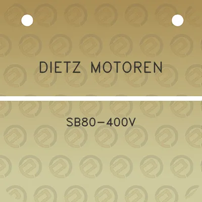 dietz-motoren-sb80-400v