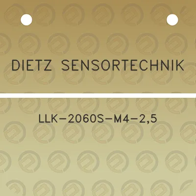 dietz-sensortechnik-llk-2060s-m4-25